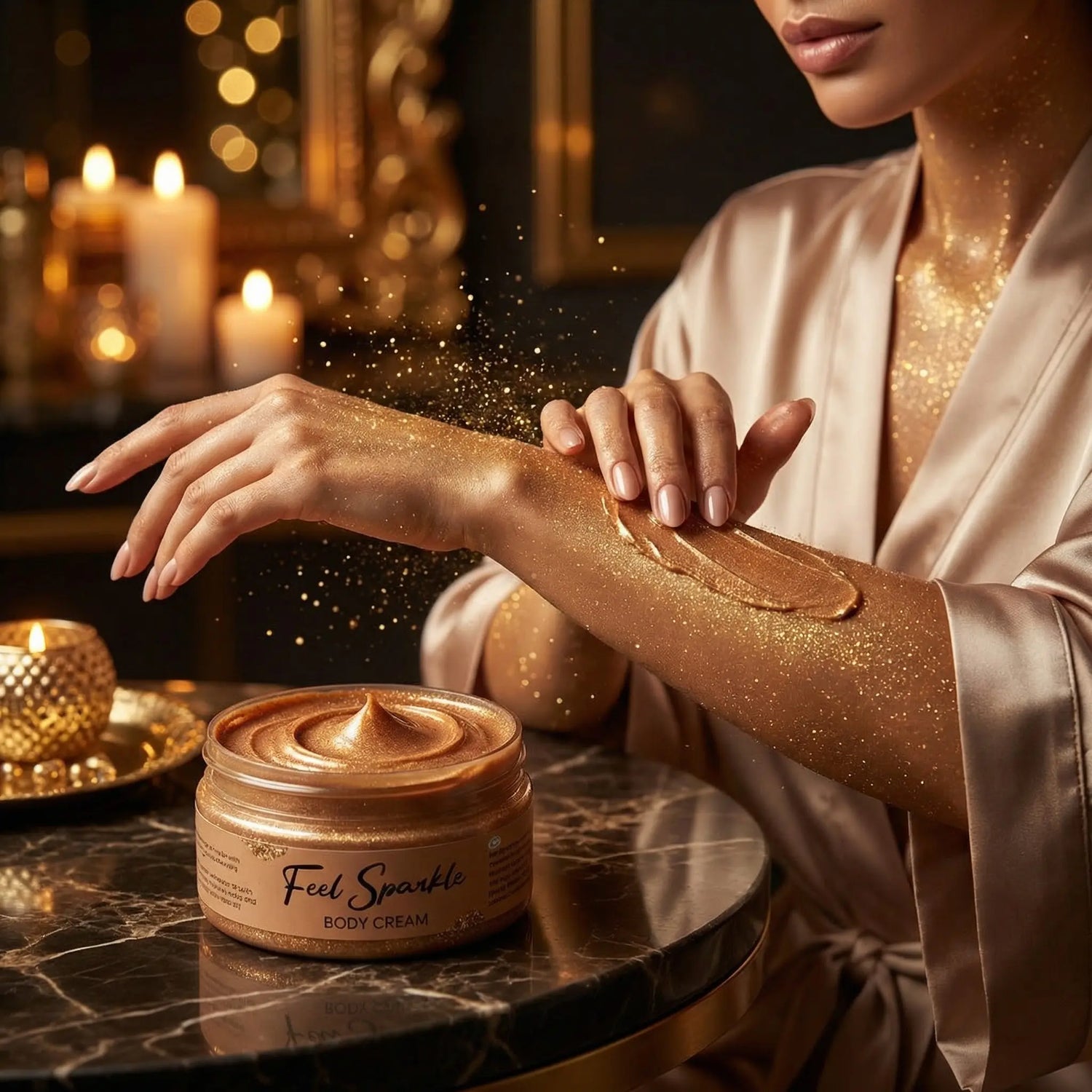 Feel Sparkle - Kroppskrem 125g EasyBeauty