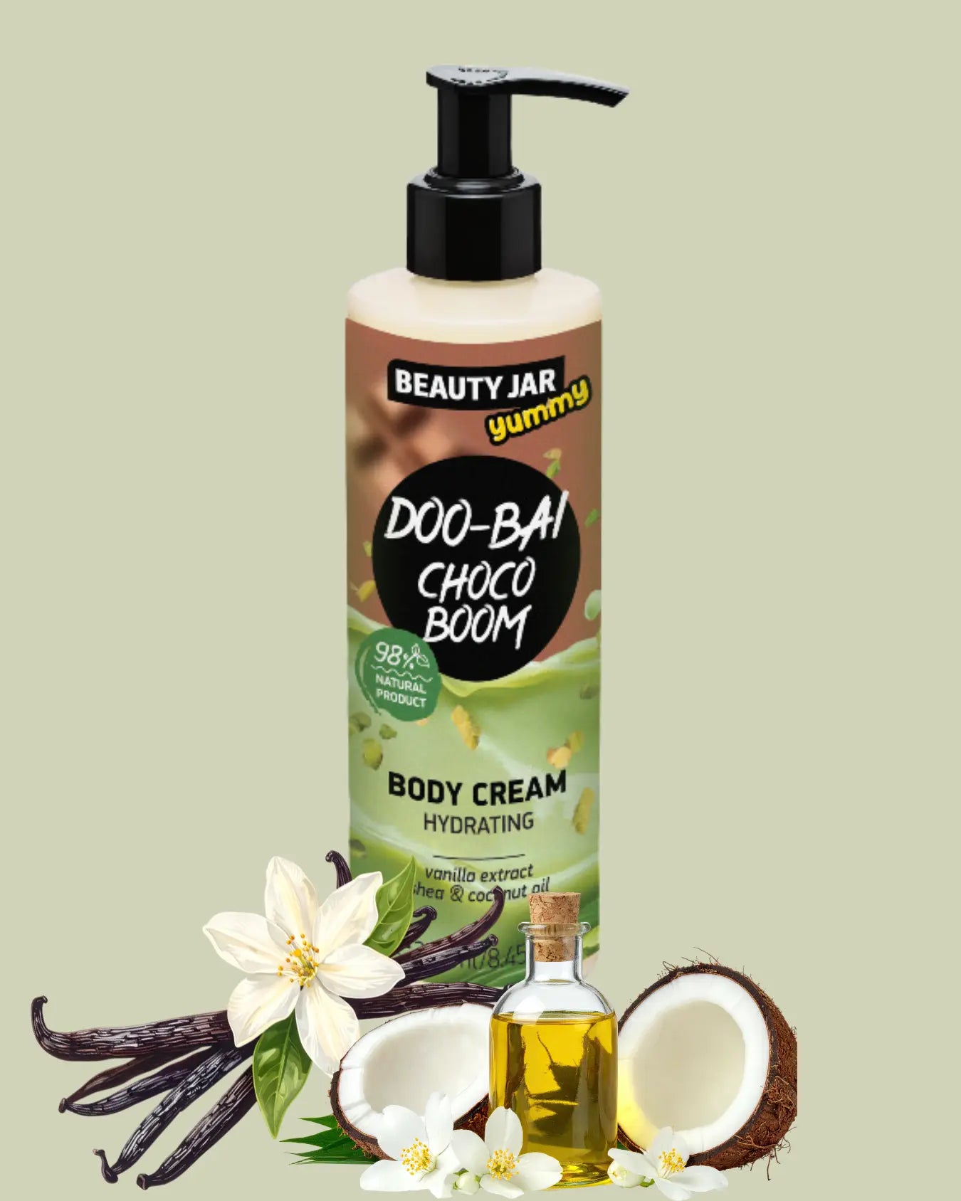 Yummy Doo-Bai Choco Boom – nærende kroppsskrubb