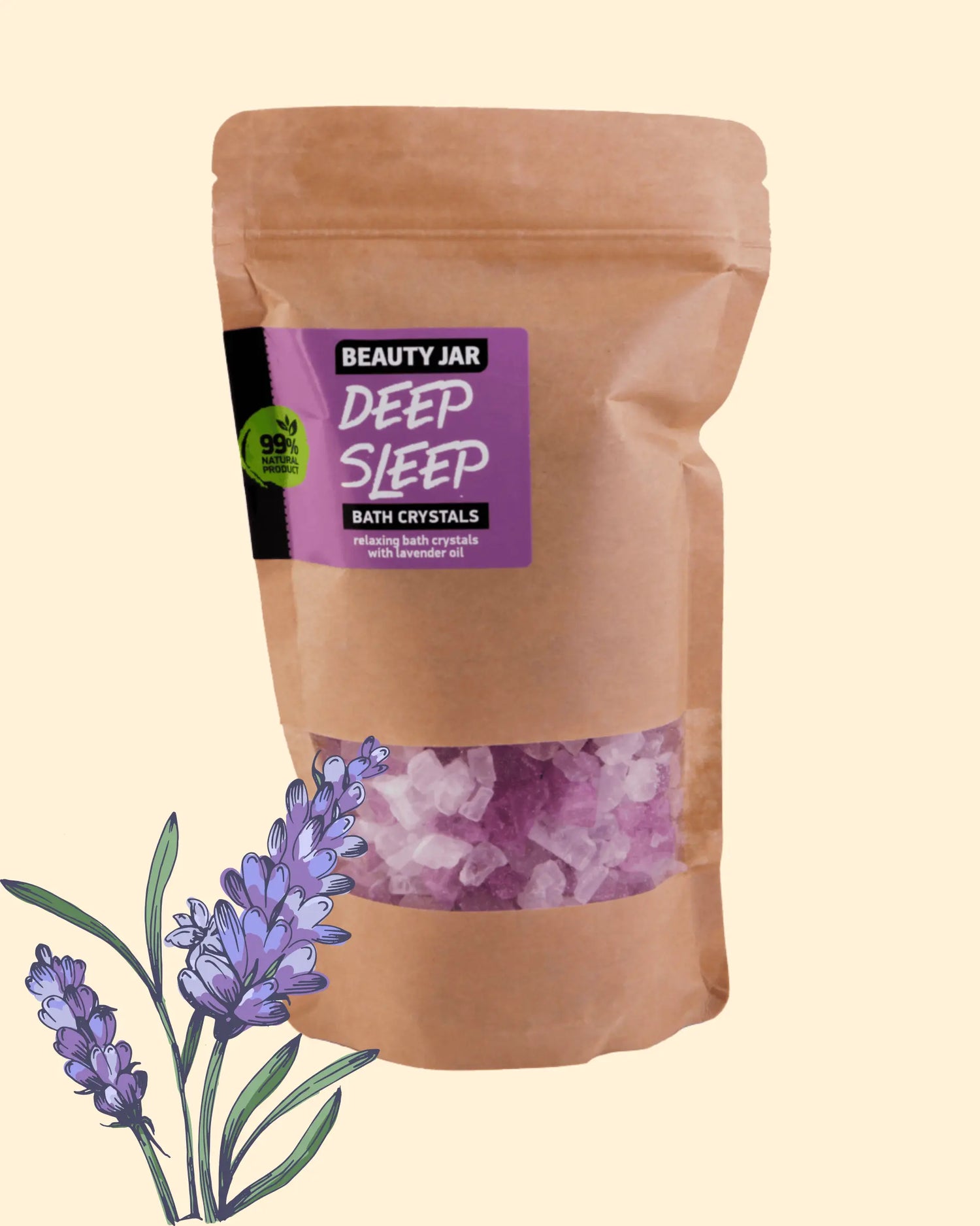 Deep Sleep – avslappende bath crystals